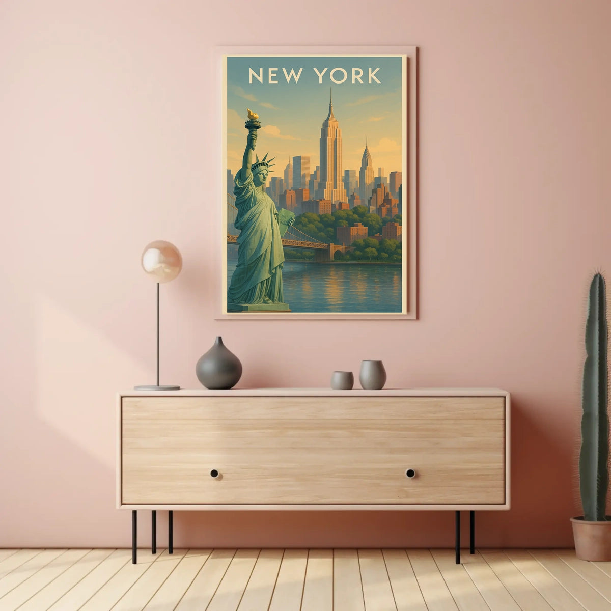 Iconic New York Vintage Poster For Home Decor Lovers