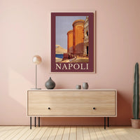 Napoli Architectural Poster