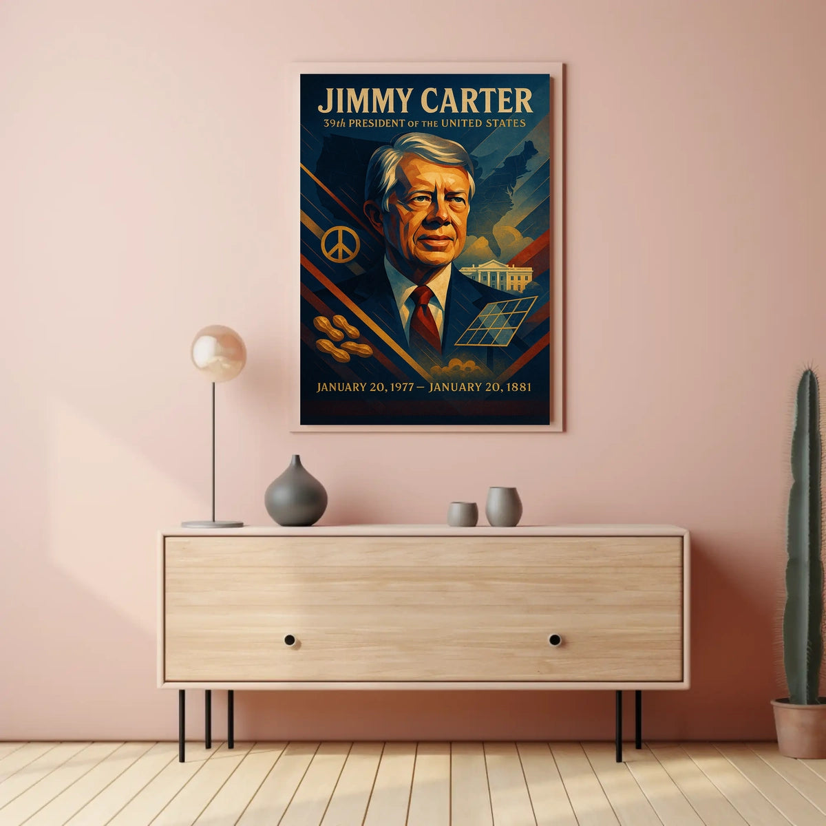 Jimmy Carter 39th President Poster