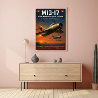 MiG-17 Aerial Warriors of North Vietnam Poster