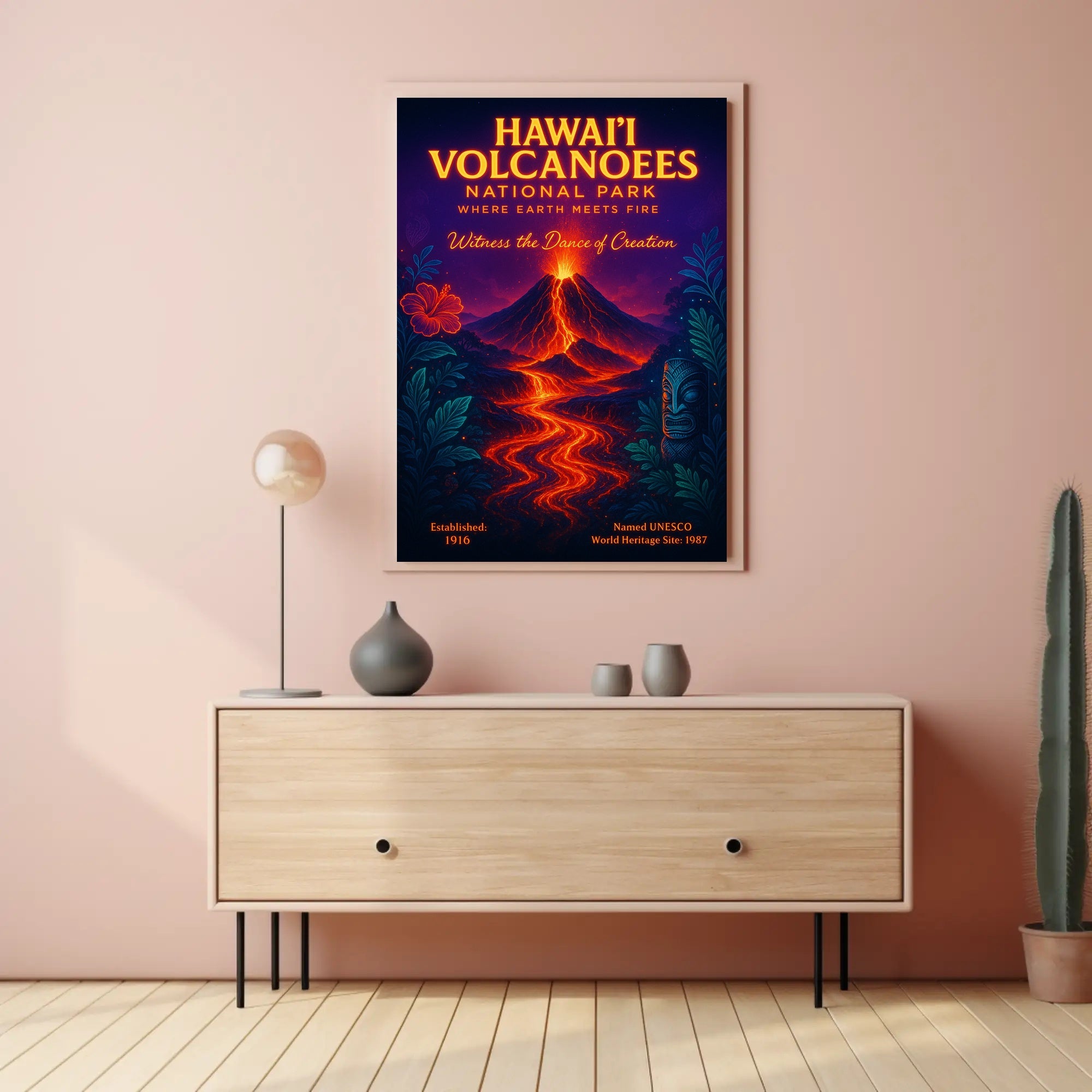 Hawaii Volcanoes National Park Poster PosterGoat