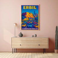 Erbil A Cosmopolitan Iraqi City Poster