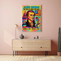 James Monroe The Era of Good Feelings Poster PosterGoat