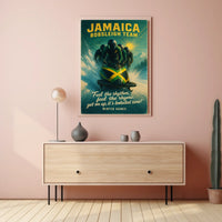 Jamaica Bobsleigh Team Winter Games Poster