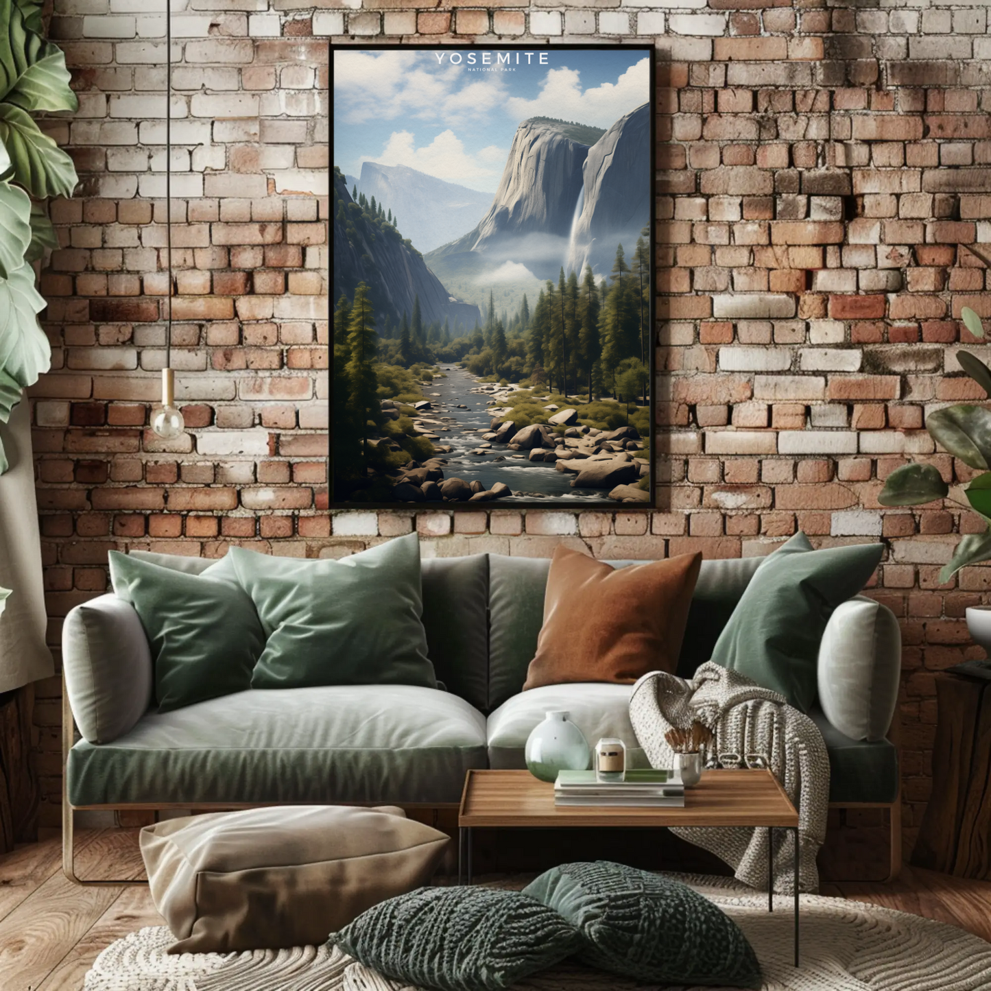 Yosemite National Park Travel Poster