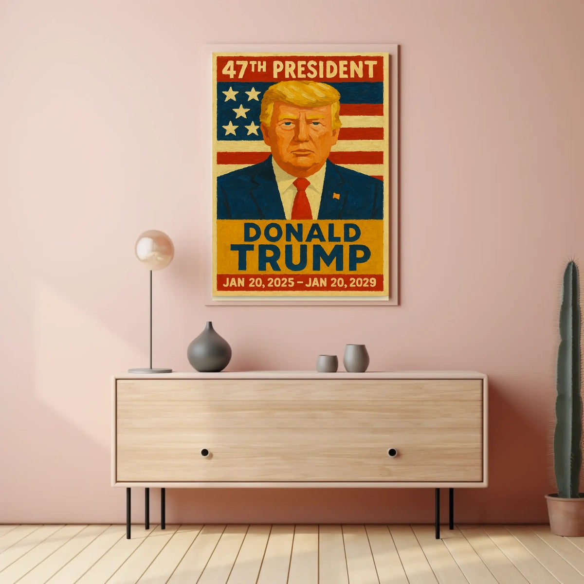Donald Trump 47Th President Poster