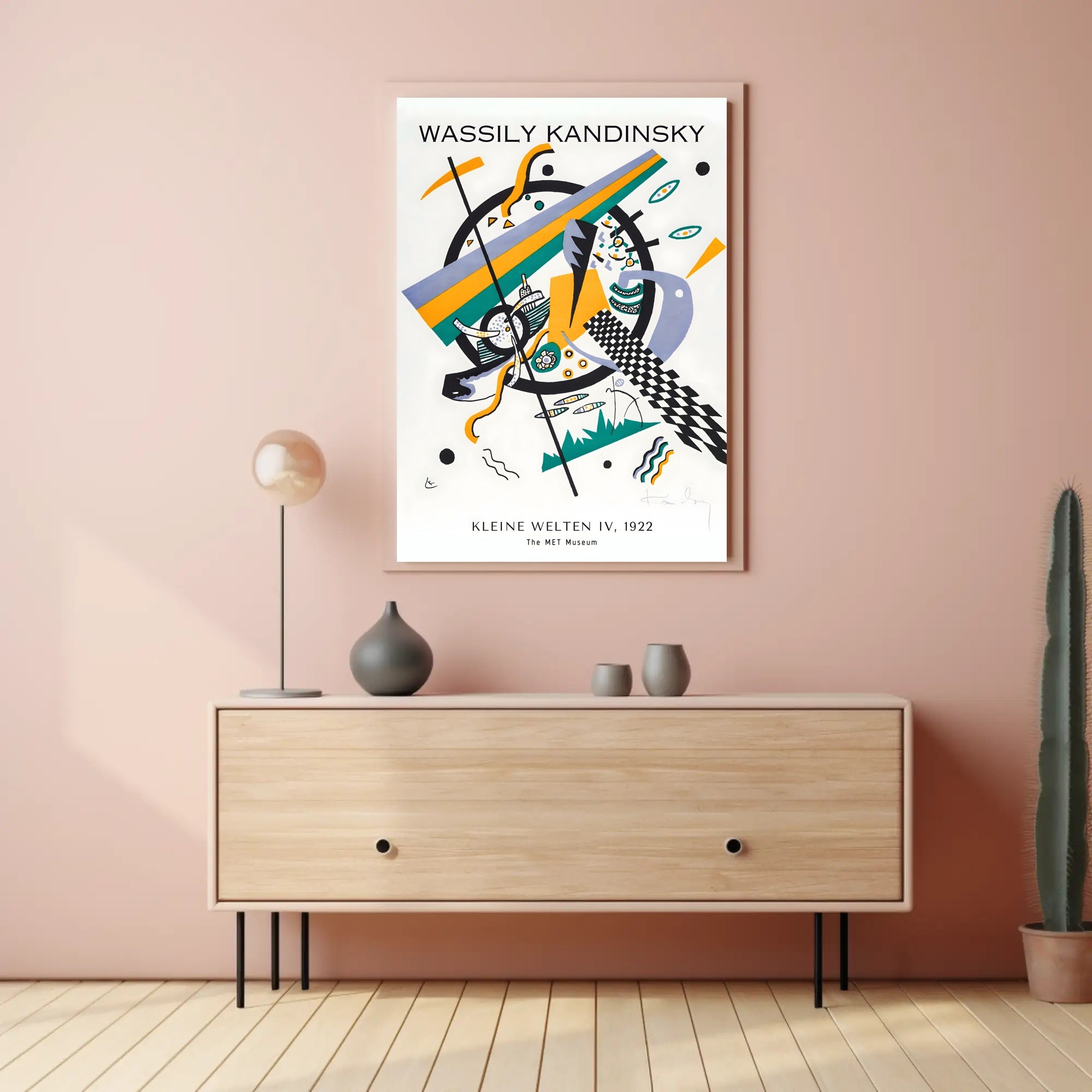 Wassily Kandinsky Kleine Welten IV 1922 Poster