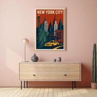 Iconic New York City Poster