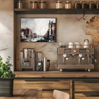 Venetian Canal Masterpiece: European Landscape Urban Cityscape Poster