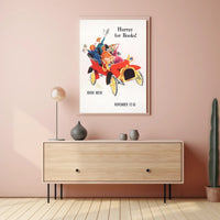 Hurray for Books! Poster PosterGoat