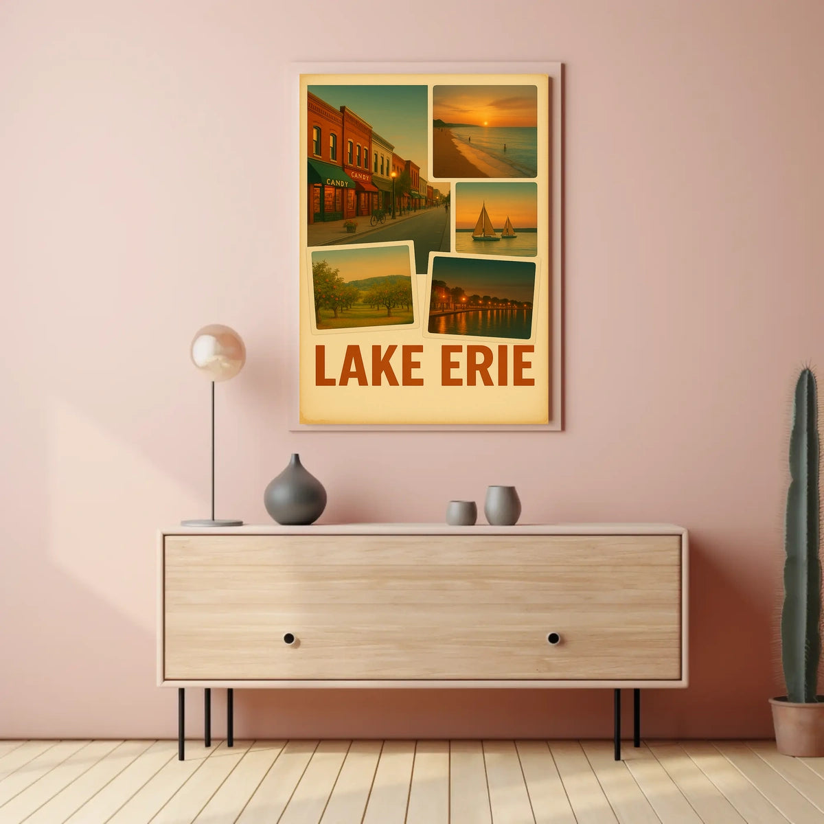 Lake Erie Adventures Poster