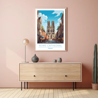 Reims Cathedral Poster