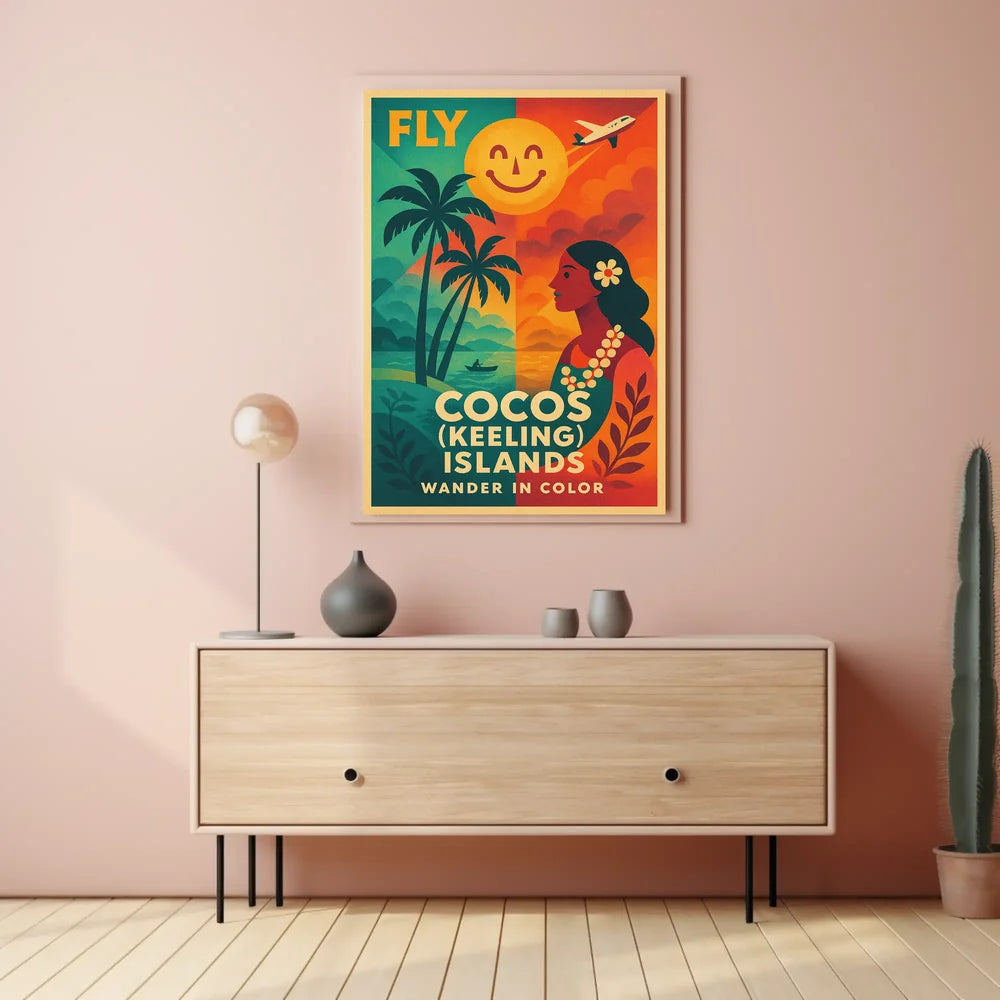 Tropical Adventure Travel Poster PosterGoat