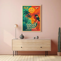 Tropical Adventure Travel Poster PosterGoat