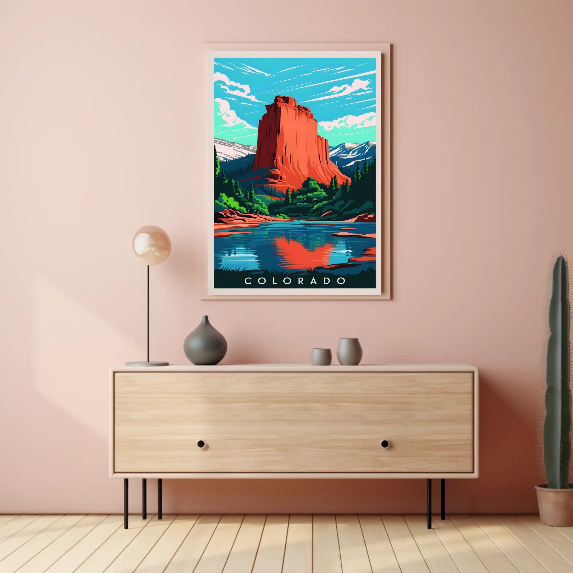Majestic Colorado Landscape Poster