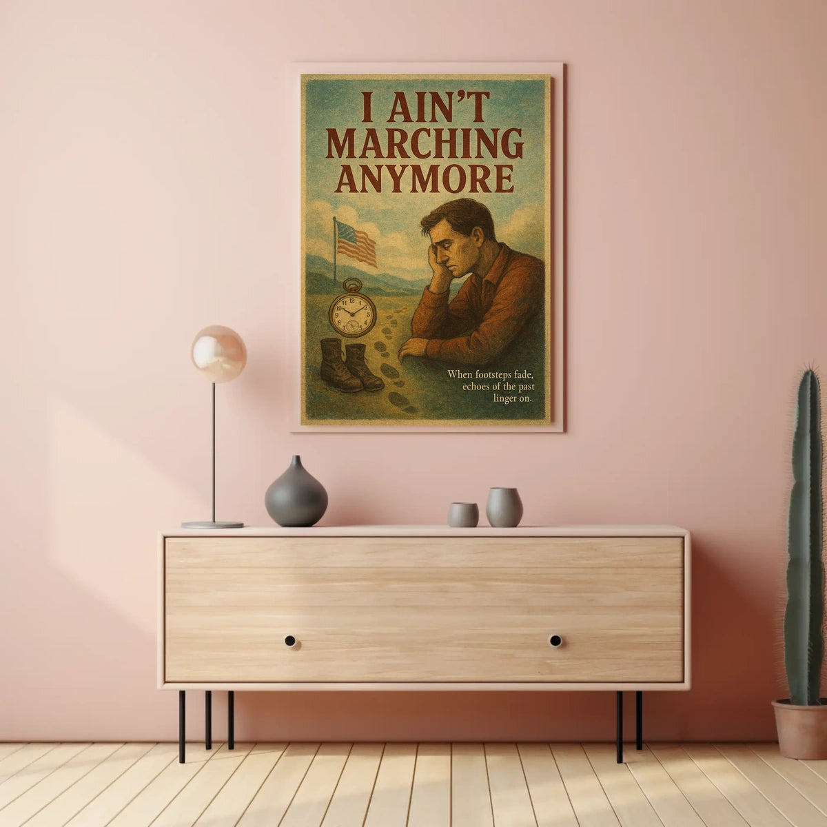 I Aint Marching Anymore Poster