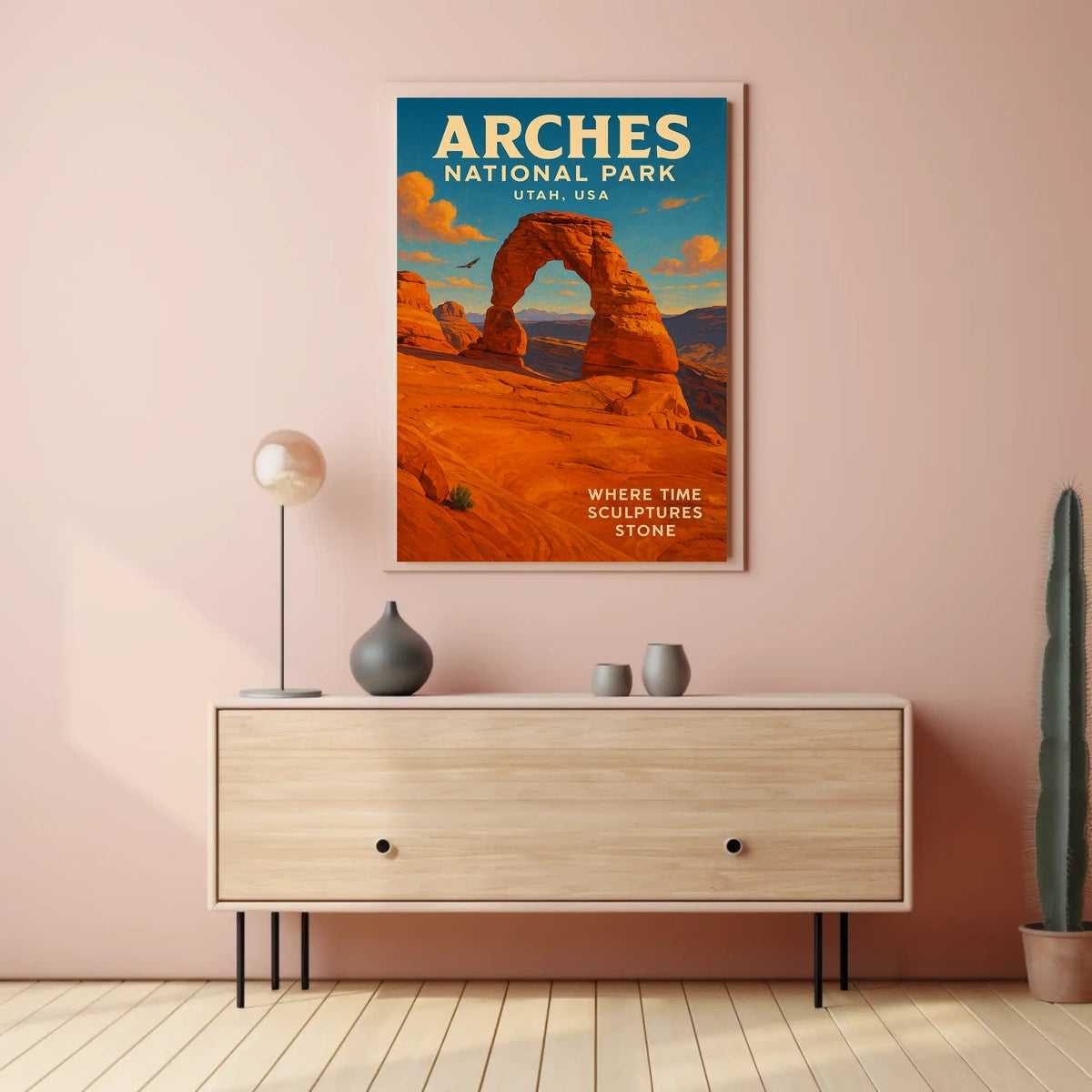 Arches National Park Poster Timeless Stone Sculpts Nature