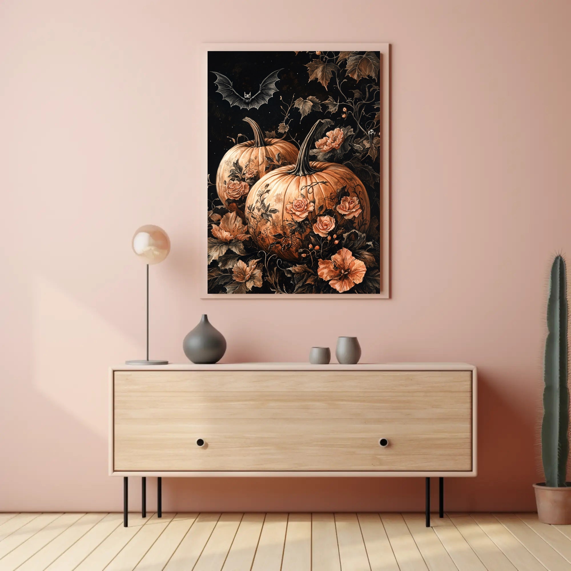 Enchanted Autumn Night Poster