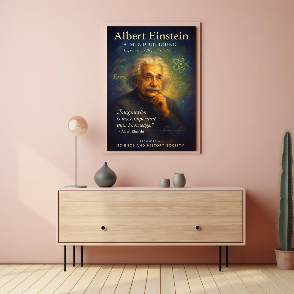 Albert Einstein A Mind Unbound Poster