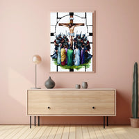 The Crucifixion Scene Poster