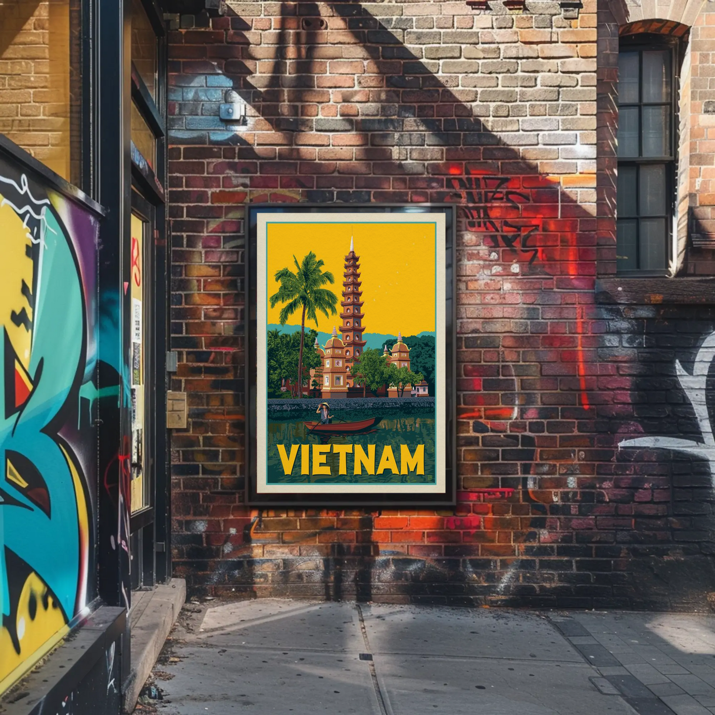 Vietnam Vintage Poster