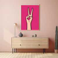 Peace and Love Poster