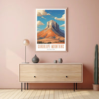 Guadalupe Mountains National Park Poster Scenic Print