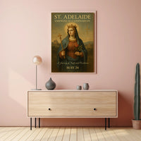 St. Adelaide Empress of Compassion Poster PosterGoat