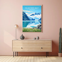 Glacial Serenity: Glacier Bay National Park Poster