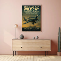 Grumman F4F Wildcat Poster