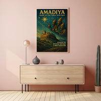 Amadiya Home to the Three Wise Men Poster