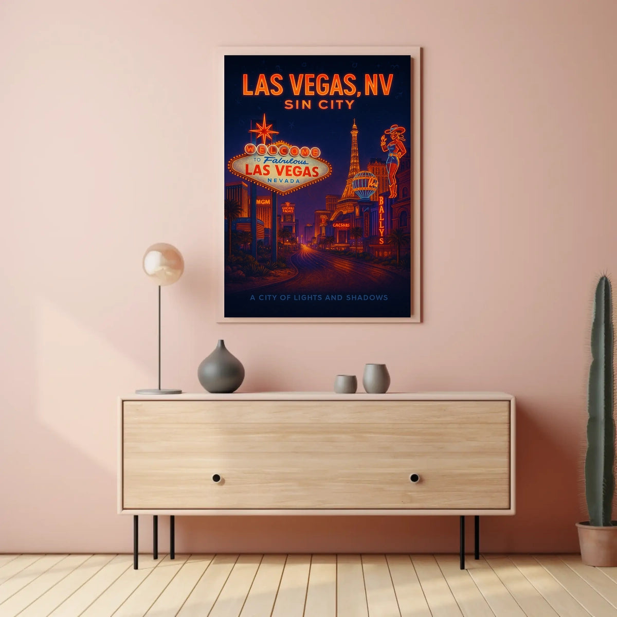 Las Vegas Sin City Poster