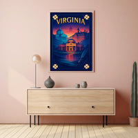 Virginia A Historical Tribute Poster