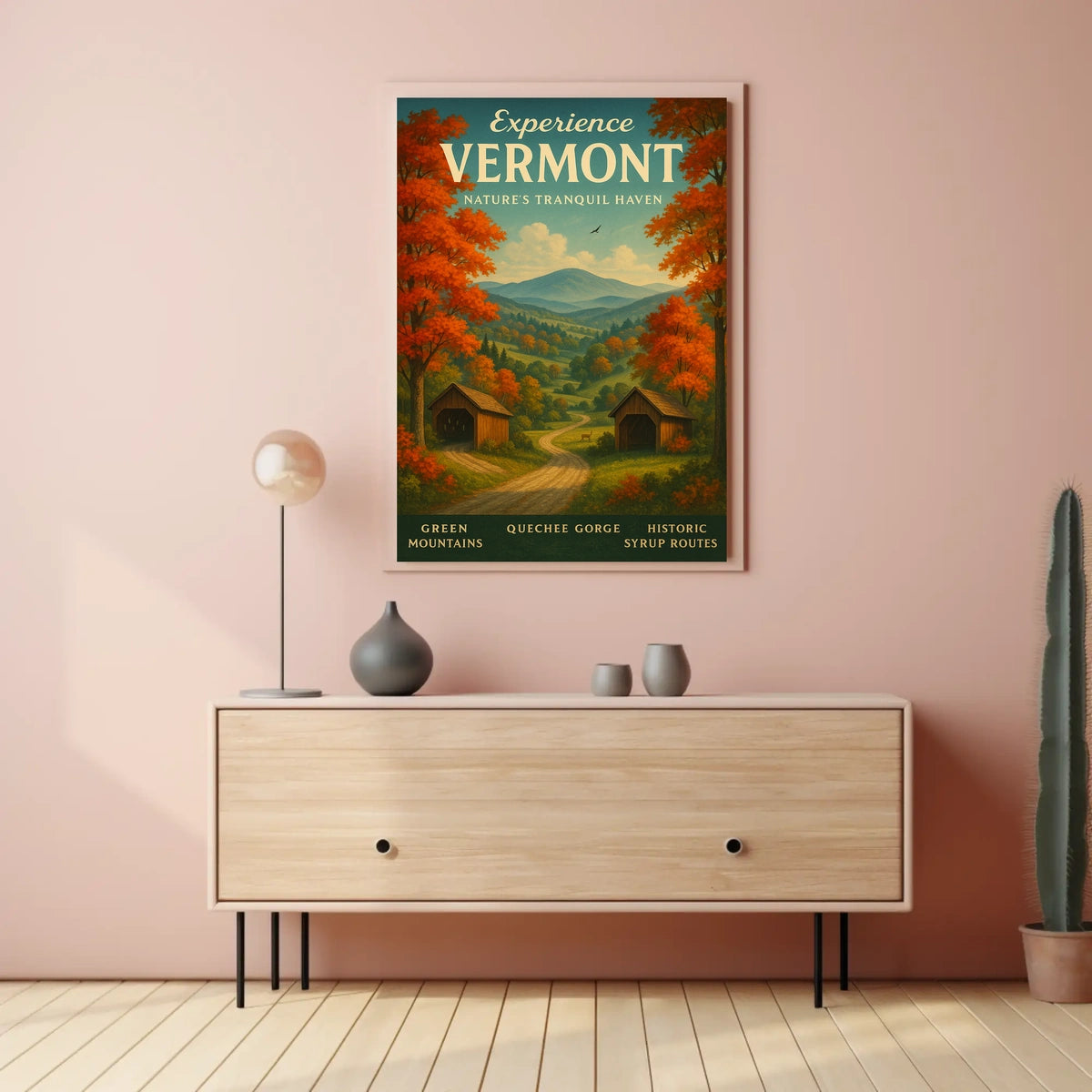 Experience Vermont Poster