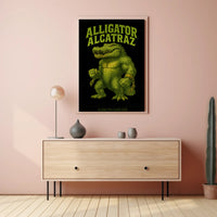 Alligator Alcatraz Poster PosterGoat