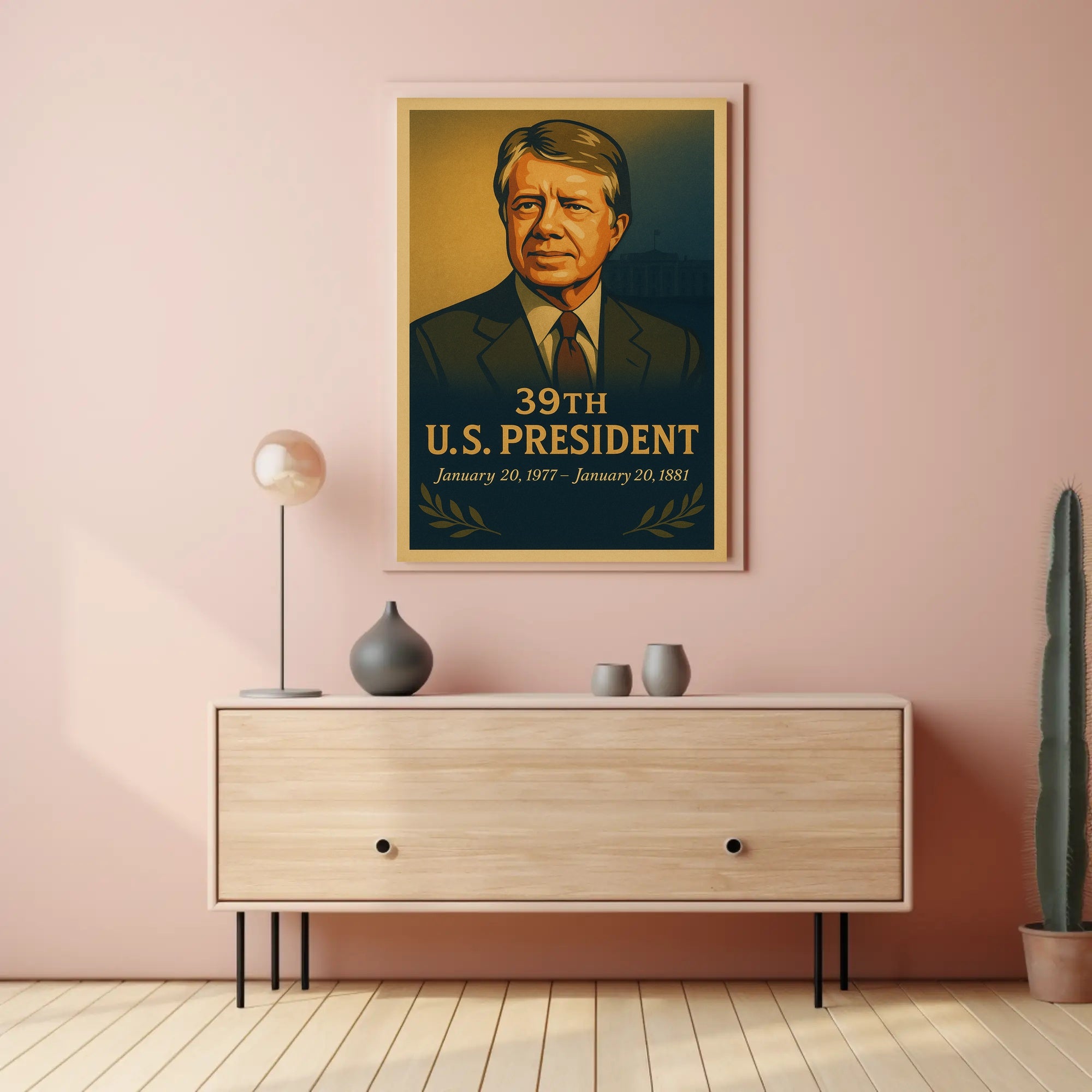 39th U.S. President Poster