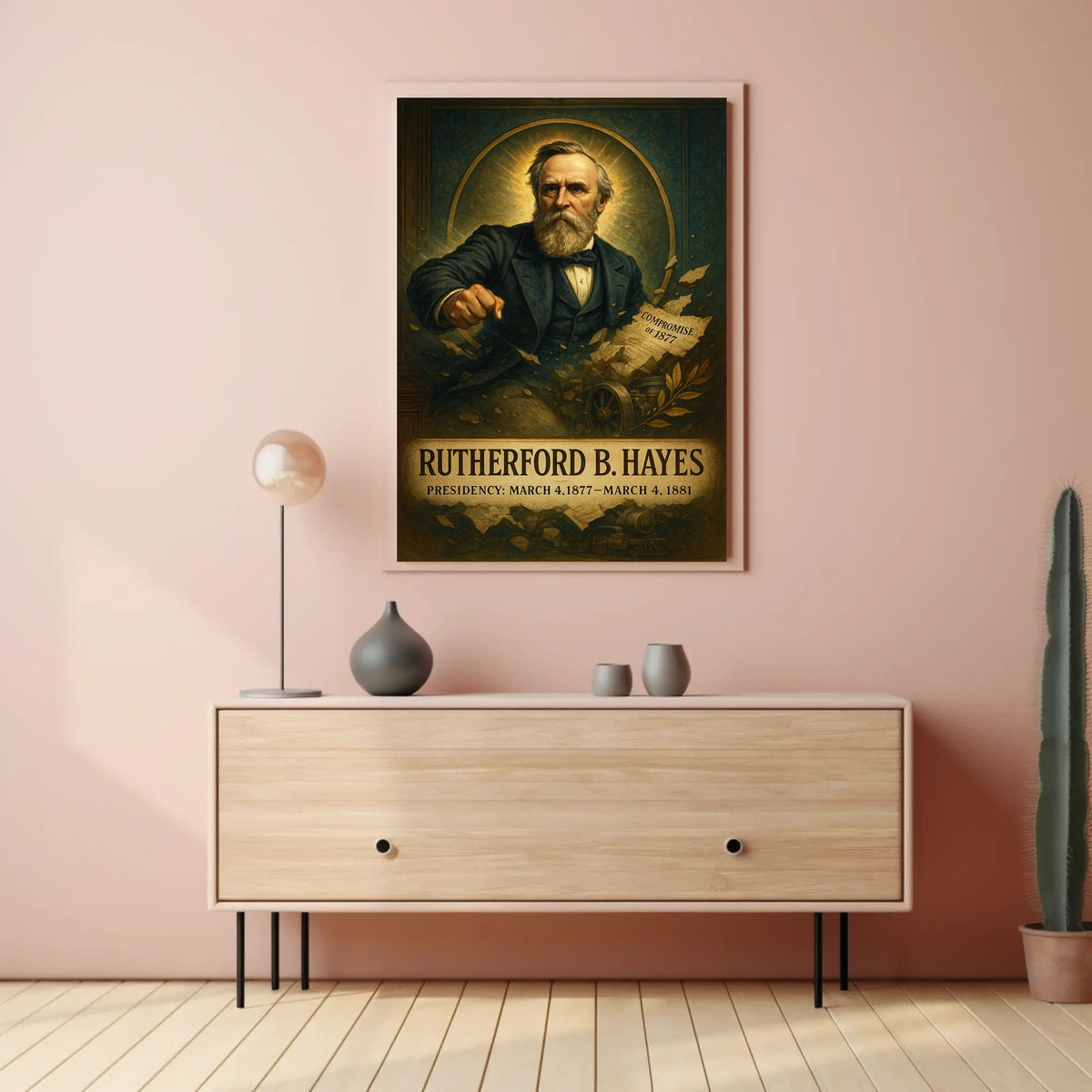 Rutherford B. Hayes 19th President Poster