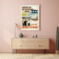 Unity on the Home Front WWII Poster