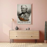 Millard Fillmore 13th President of the United States Reflections Poster