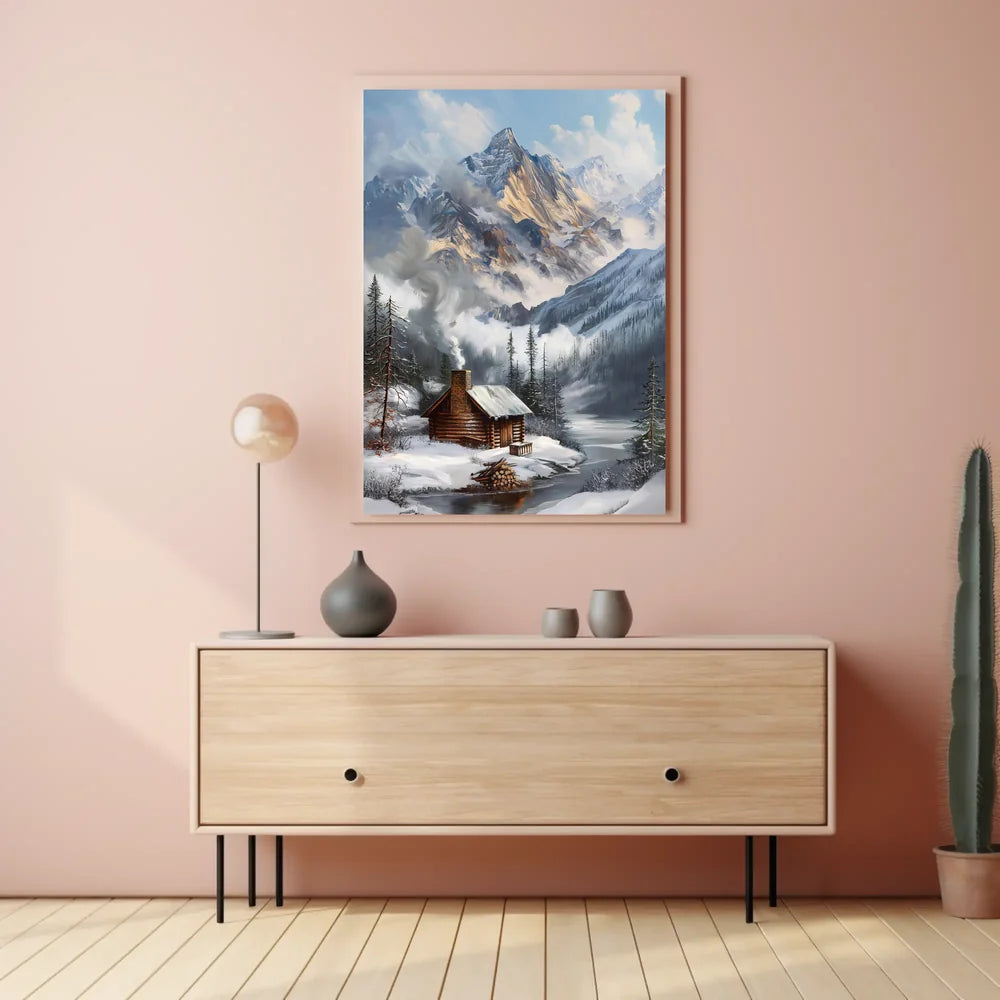 Vintage Art Deco Cityscape Poster