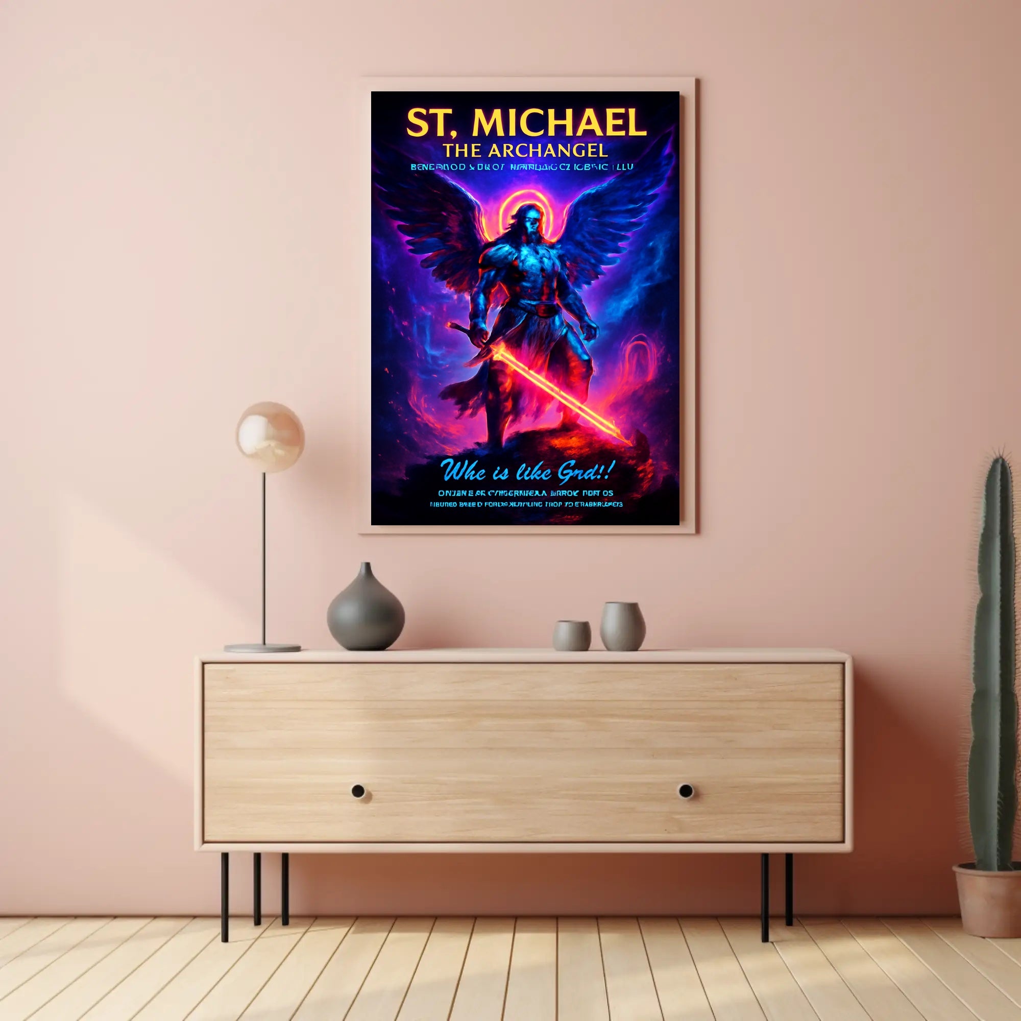 St. Michael the Archangel Poster PosterGoat