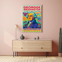 George Washington Father of His Country Poster PosterGoat