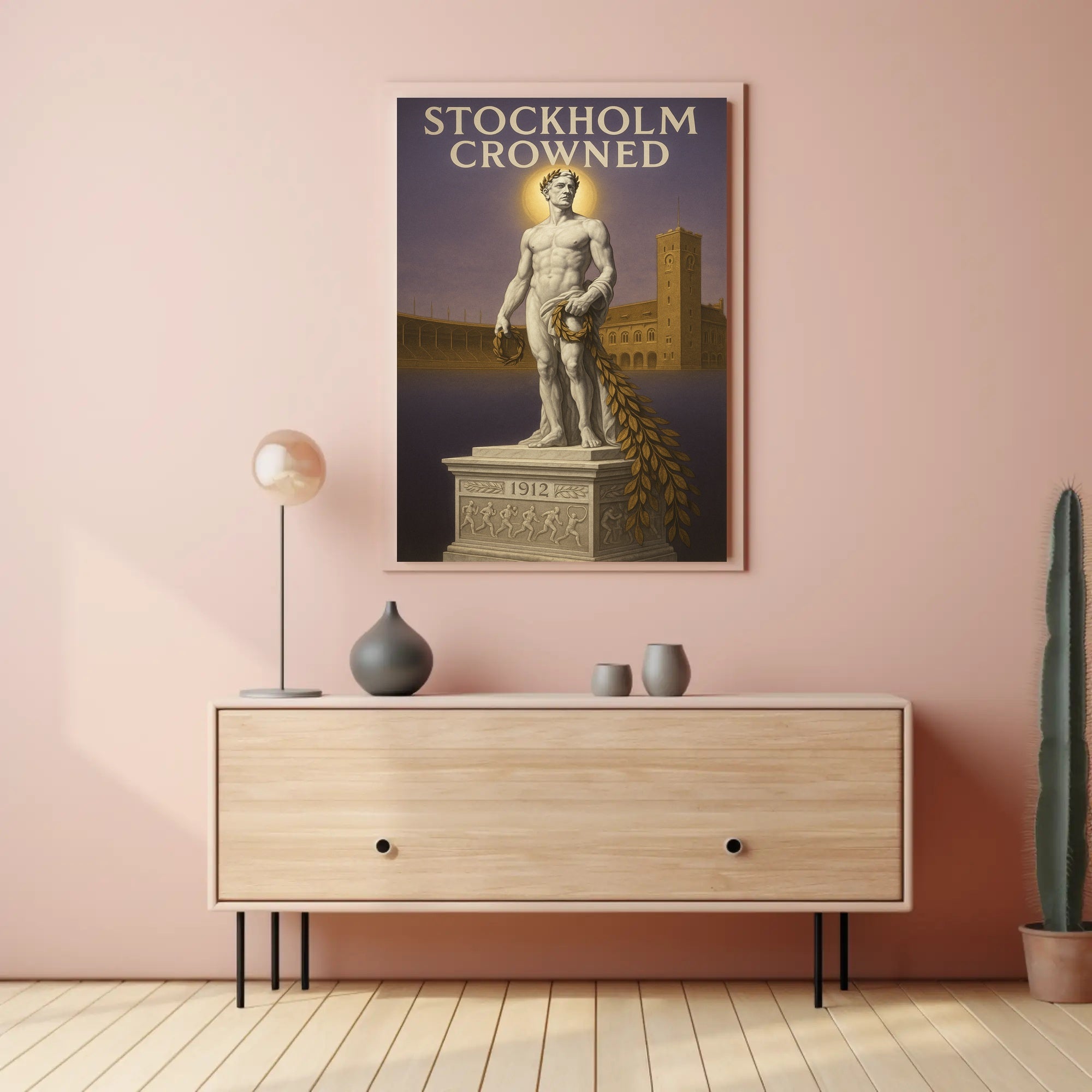Stockholm Crowned Poster