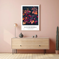 William Morris Cotton Prints Exhibition Poster