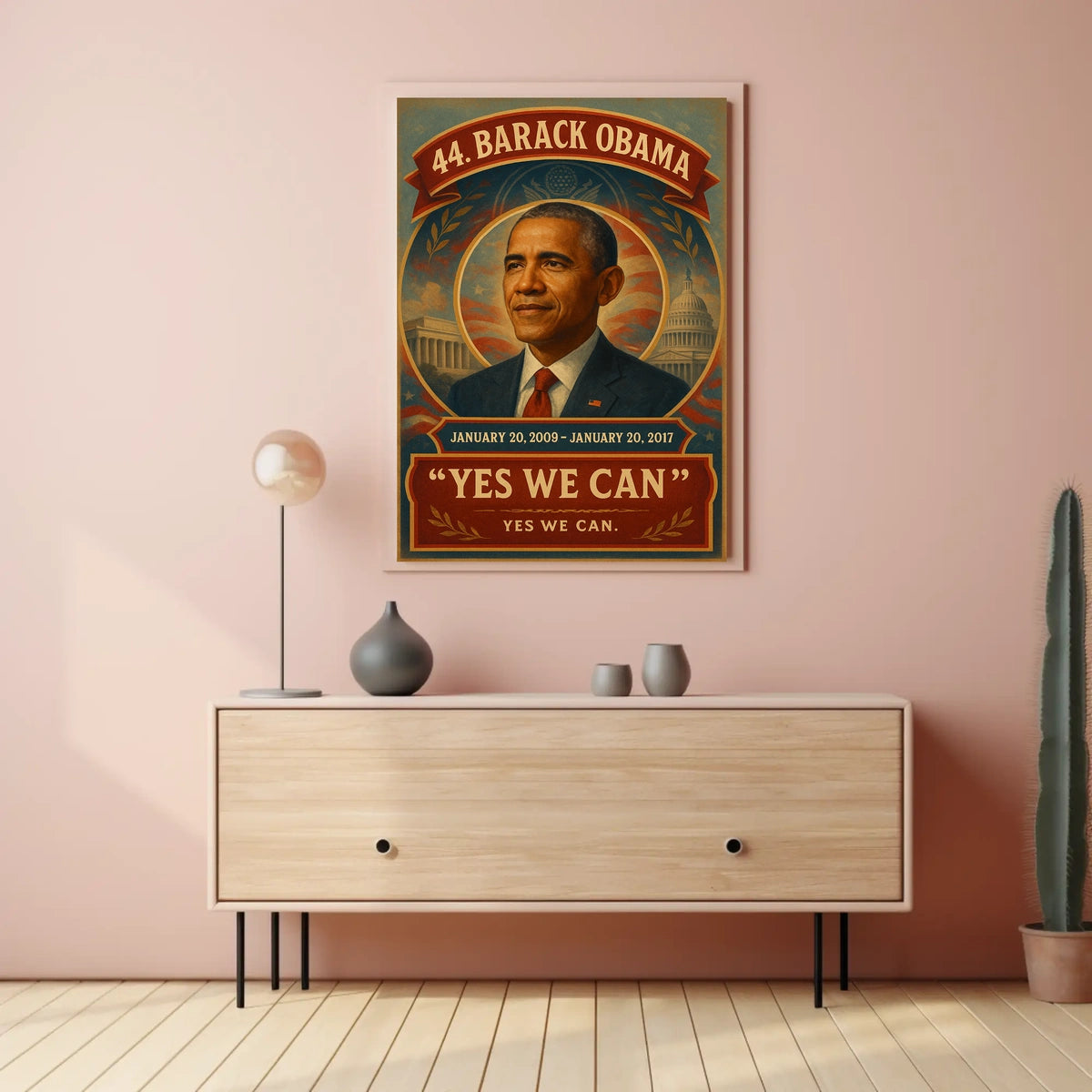 Obama Inspirational Legacy Presidential Poster