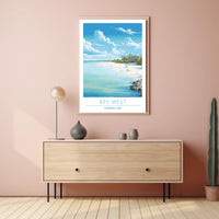 Key West Beach Vacation, Poster