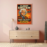 Albert Einstein Theory Of Relativity Poster