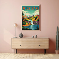 Michigan's Scenic Beauty Poster