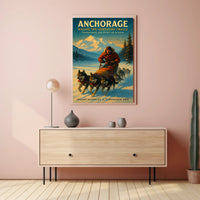 Racing the Northern Trails Poster