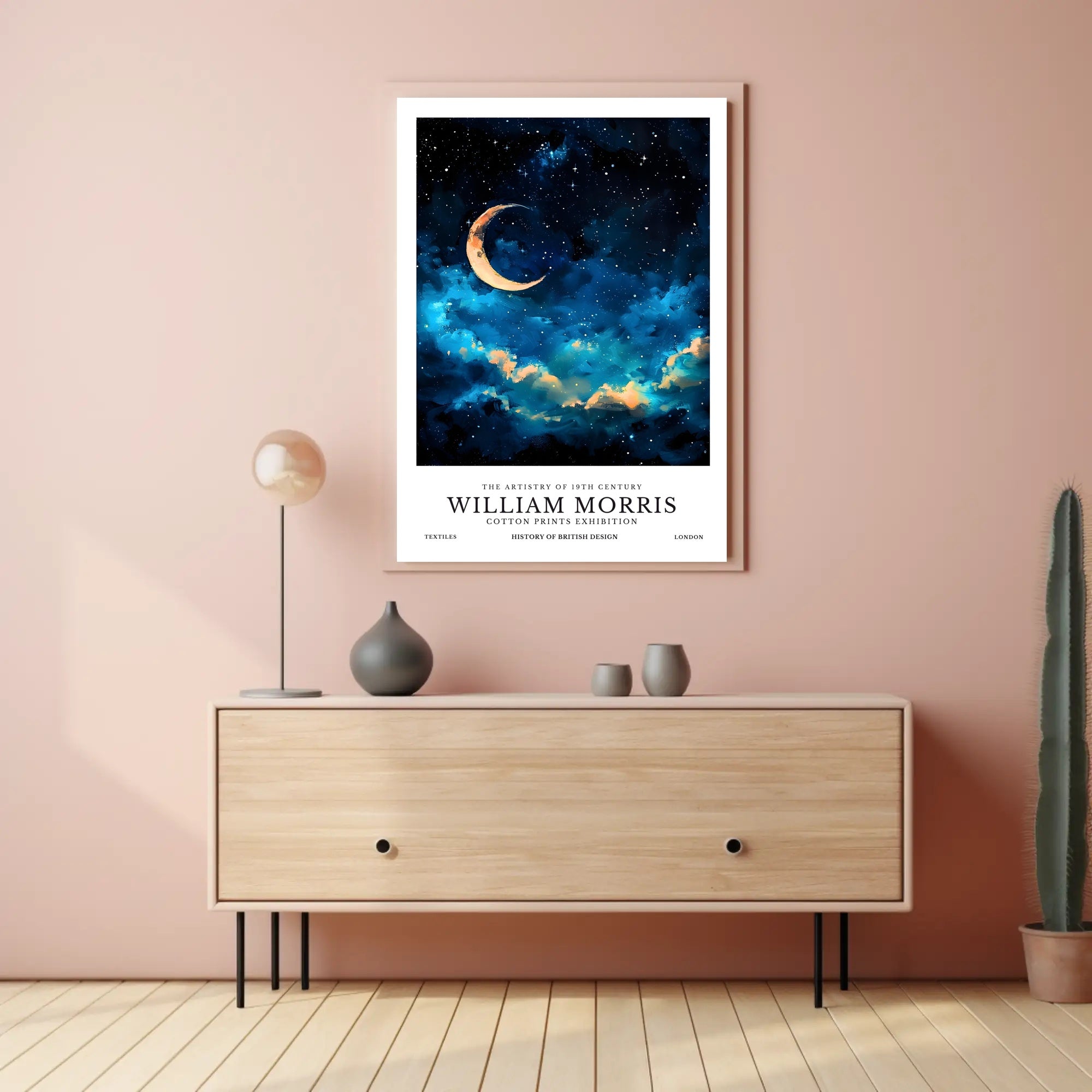 William Morris 19th Century Art Poster